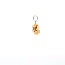 Load image into Gallery viewer, 18K Yellow Gold Pendant Knot 1.09 grams Small - Rafant