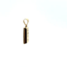Load image into Gallery viewer, 18K Gold Pendant Bar Small 1.32 grams - Rafant