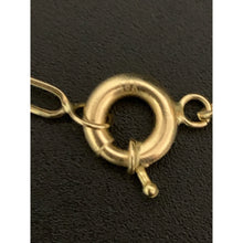 Load image into Gallery viewer, 18K Gold Necklace Paperclip 17.25 inches 2.91 grams - Rafant
