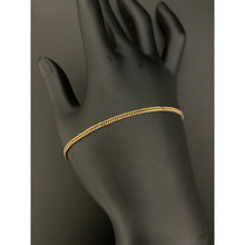 Load image into Gallery viewer, 18K Gold Chain Bracelet 7.5 inches 1.36 grams - Rafant