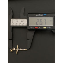 Load image into Gallery viewer, 18K Gold Pendant Cross Jesus Christ 1.11 grams - Rafant