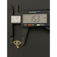 Load image into Gallery viewer, 18K Gold Pendant Turquoise 0.63 grams - Rafant