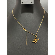 Load image into Gallery viewer, 18K Gold Necklace Chain Paperclip 15.5 inches 1.95 grams - Rafant