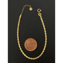 Load image into Gallery viewer, 18K Gold Bracelet Link 6.25 inches plus 1 inch extension 1.48 grams - Rafant