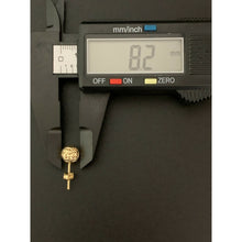 Load image into Gallery viewer, 18K Saudi Gold Ball Stud Earrings 1.62 grams - Rafant