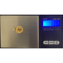 Load image into Gallery viewer, 18K Gold Pendant Dragon Lucky Charm 1.39 grams - Rafant