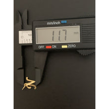 Load image into Gallery viewer, 18K Gold Pendant Charm Letter N 0.69 grams - Rafant