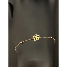 Load image into Gallery viewer, 18K Gold Bracelet with Charms Size 6 plus 0.75 inches extensions 1.17 grams - Rafant