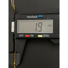 Load image into Gallery viewer, 18K Gold Necklace Chain 16 inches with Tiny Beads 1.88 grams - Rafant