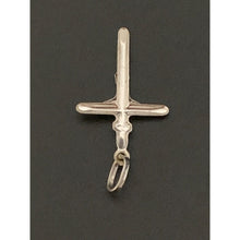 Load image into Gallery viewer, 18K White Gold Pendant Cross Jesus Christ - Rafant