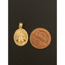 Load image into Gallery viewer, 18K Gold Pendant Mother Mary Senior Sto. Nino 1.36 grams - Rafant