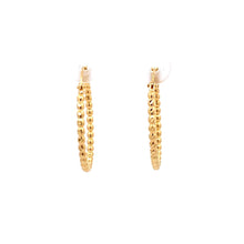Load image into Gallery viewer, 18K Yellow Gold Earrings Hoops 2.31 grams - Rafant