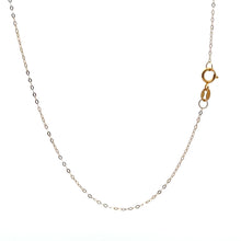 Load image into Gallery viewer, 18K Gold Necklace Chain 18 inches Pendant Heart 0.58 grams - Rafant