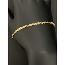 Load image into Gallery viewer, 18K Gold Chain Bracelet Size 7 inches 1.85 grams - Rafant
