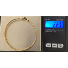 Load image into Gallery viewer, 18K Gold Bracelet Bangle Soft Flexible Mesh Size 7 inches 2.21 grams - Rafant