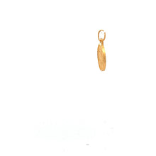 Load image into Gallery viewer, 18K Yellow Gold Pendant Saint Benedict Round Tiny 1.65 grams - Rafant