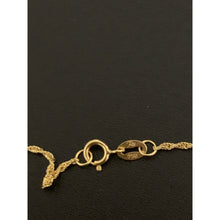 Load image into Gallery viewer, 18K Gold Necklace Chain 18 inches Heart Infinity Pendant 1.32 grams - Rafant