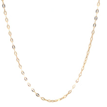 Load image into Gallery viewer, 18K Gold Necklace Chain Cable Link 17.75 inches 0.80 grams - Rafant