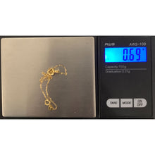 Load image into Gallery viewer, 18K Gold Bracelet Double Heart Size 7.5 inches 0.69 grams - Rafant