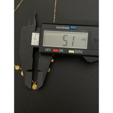 Load image into Gallery viewer, 18K Gold Necklace Chain 16 inches plus 2" Discs Charms 0.90 grams - Rafant