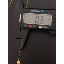 Load image into Gallery viewer, 18K Gold Necklace Chain 16 inches plus 2" Discs Charms 0.90 grams - Rafant