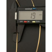 Load image into Gallery viewer, 18K Gold Necklace Chain Flat 14.75 inches 1.87 grams - Rafant