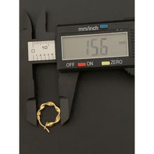 Load image into Gallery viewer, 18K Gold Earrings Hoops Loops Spiral - Rafant