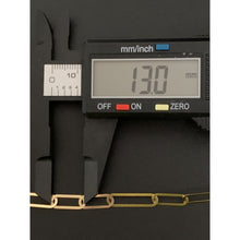Load image into Gallery viewer, 18K Gold Bracelet Paperclip 2.39 grams 7.5 inches - Rafant