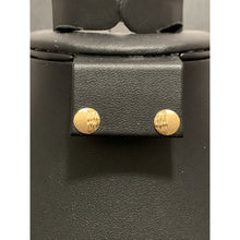Load image into Gallery viewer, 18K Gold Earrings Stud Round Circle 0.77 grams - Rafant