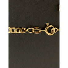 Load image into Gallery viewer, 18K Gold Bracelet Curb Link Size 7.5 inches 2.57 grams - Rafant