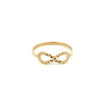 Load image into Gallery viewer, 18K Gold Ring Infinity Size Size 6.5 - Rafant