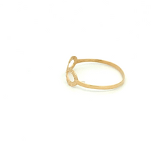Load image into Gallery viewer, 18K Gold Ring Infinity Size Size 6.5 - Rafant