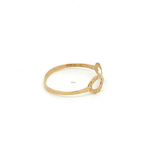 Load image into Gallery viewer, 18K Gold Ring Infinity Size Size 6.5 - Rafant