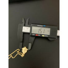 Load image into Gallery viewer, 18K Saudi Gold Necklace Chain with Pendant Senior Sto Nino Baby Jesus - Rafant