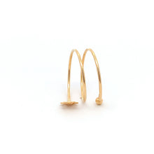 Load image into Gallery viewer, 18K Gold Ring Flower Spiral Size 8 - Rafant