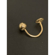 Load image into Gallery viewer, 18K Gold Earrings Heart Ball Small 1.24 grams - Rafant