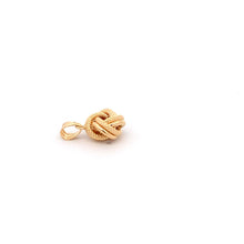 Load image into Gallery viewer, 18K Yellow Gold Pendant Knot 1.07 grams Small - Rafant