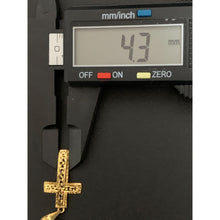Load image into Gallery viewer, 18K Gold Pendant Cross 1.12 grams - Rafant