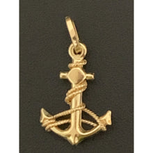 Load image into Gallery viewer, 18K Gold Pendant Anchor 1.09 grams - Rafant