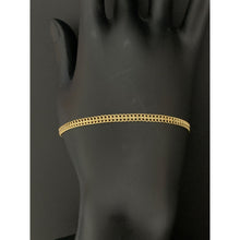 Load image into Gallery viewer, 18K Gold Bracelet Sedusa 7 inches 2.09 grams - Rafant