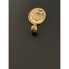 Load image into Gallery viewer, 18K Gold Pendant Oval Woman Lady 0.92 grans - Rafant