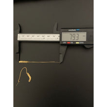 Load image into Gallery viewer, 18K Gold Earrings Threader Dangling - Rafant