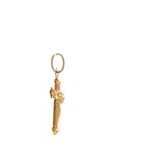 Load image into Gallery viewer, 18K Gold Pendant Cross Jesus Christ Religious 0.70 grams - Rafant