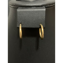 Load image into Gallery viewer, 18K Gold Earrings Hoops Loops Small 1.12 grams - Rafant
