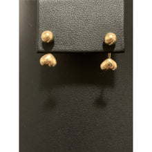 Load image into Gallery viewer, 18K Gold Earrings Heart Ball Small 1.24 grams - Rafant