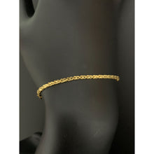 Load image into Gallery viewer, 18K Gold Bracelet Link 6.25 inches plus 1 inch extension 1.48 grams - Rafant