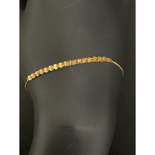 Load image into Gallery viewer, 18K Gold Bracelet 0.56 grams 6.5" plus 1" Lightweight Dainty - Rafant