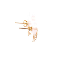 Load image into Gallery viewer, 18K Gold Earrings Stud Heart - Rafant