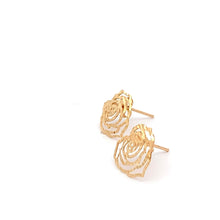 Load image into Gallery viewer, 18K Gold Earrings Stud Heart - Rafant