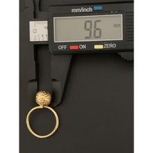 Load image into Gallery viewer, 18K Gold Ring Ball 1.47 grams Size 7 - Rafant